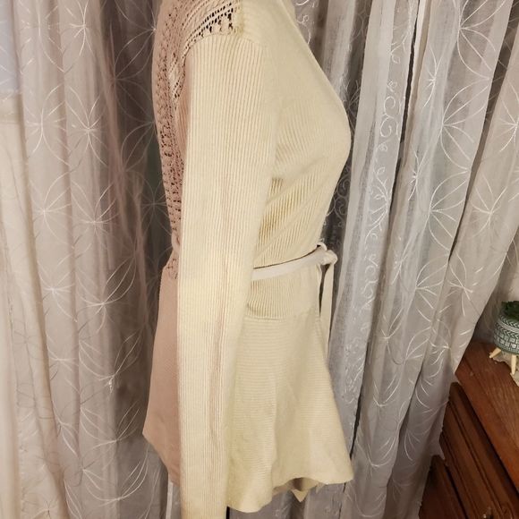 Solitaire by Ravikhosla cardigan sz lg - Picture 2 of 5